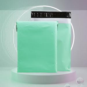 Wholesale Strong Bearing Capacity Mint Green Biodegradable Custom Mail Bags For Shipping from china suppliers