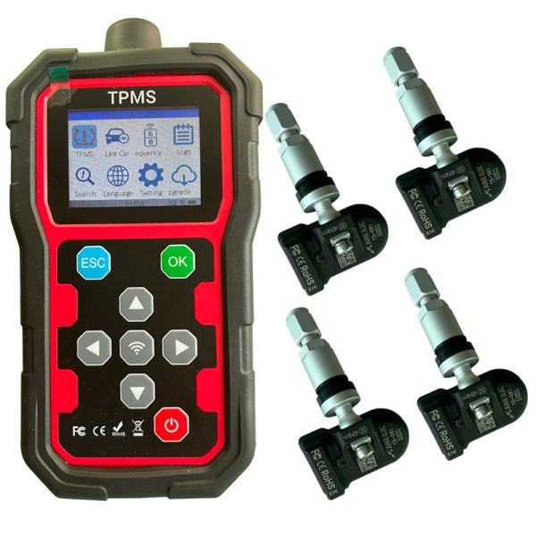 Universal Programmable TPMS Sensor IP67 Waterproof Rating For Tire Pressure Monitoring
