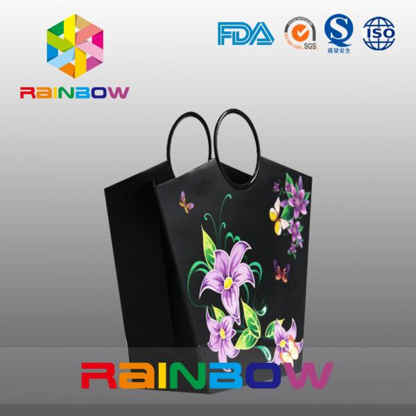 Quality Women Promotion Cutom Printing Paper Gift Bag , Customized Paper Bags / Shopping Bags for sale