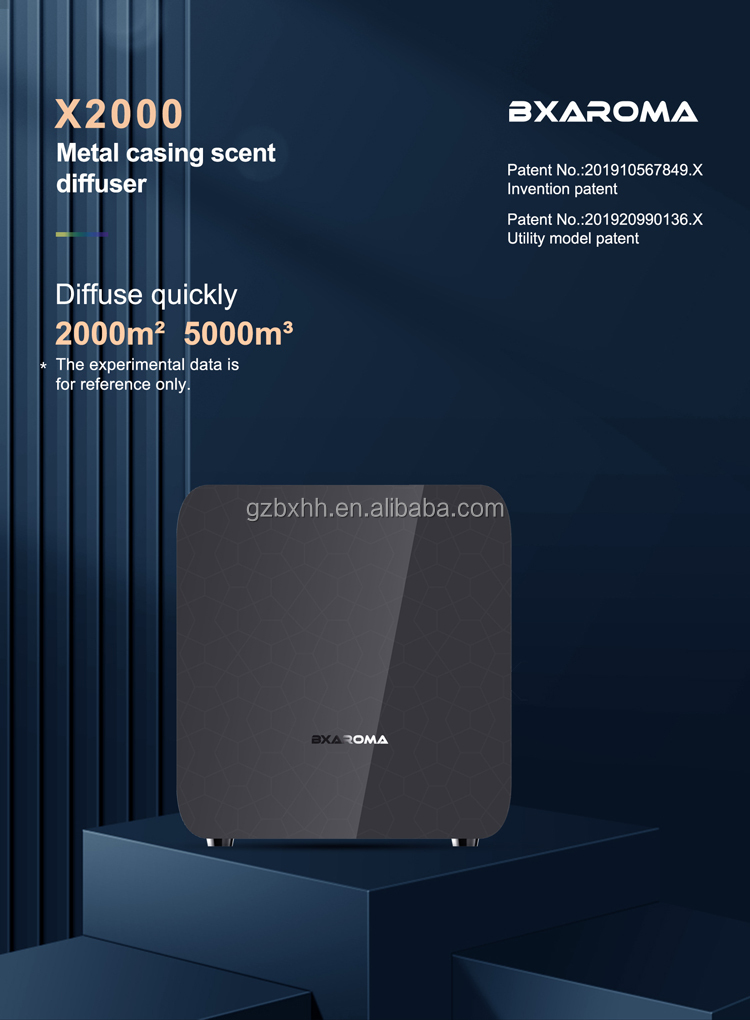 X2000 Humidifier Wall Mounted Scent Diffuser Sterilization Upscale
