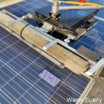 Durable Solar Panel Cleaner for Powerful Photovoltaic Farms Maintenance Crawler