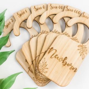 Wholesale 12 Pcs Baby Cloth Divider Card Hanging Clothes Closet Shelf Dividers Monthly For Babies from china suppliers
