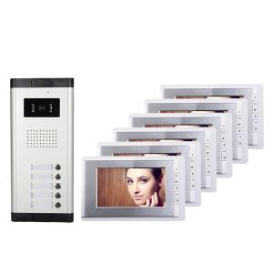 Wholesale 4 Monitor Apartment Video Doorbell CMOS 1000TVL Camera Intercom Door Lock from china suppliers