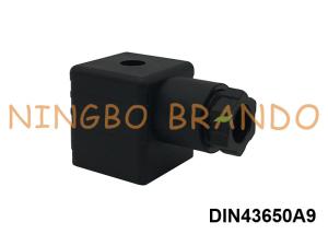 Wholesale DIN43650A PG9 2P+E Solenoid Valve Coil Connector IP65 AC DC Black from china suppliers