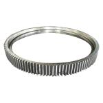 Gearbox Slewing Bearing AISI #45 Steel ZG35CrMo External Ring Gear