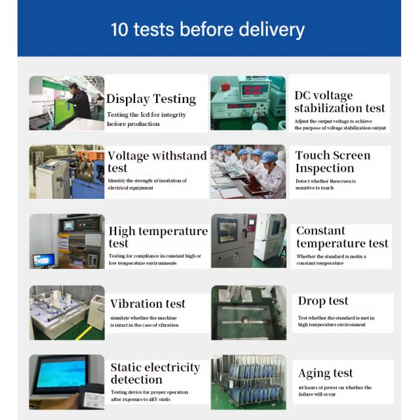 21.5 Inch Touch Screen Industrial Panel Pc Desktop With Intel I3 I5 I7 Processor CPU All in One Pc Touchscreen