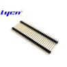 Buy cheap 180 Degree Pin Header Connectors Black PA9T 2.0mm Pitch Dual Plastic Single Row from wholesalers