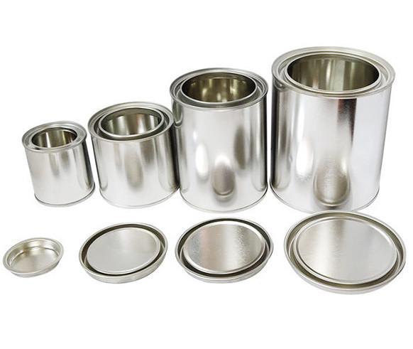 Containers Packaging Pint Quart Gallon Paint Cans Pvc Glue Metal Round