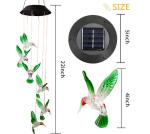 4.8 Inches Hummingbird Animal Shaped Solar Garden Lights