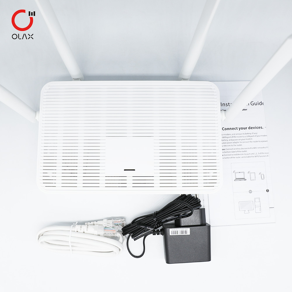 OLAX Long range Wireless router 1200Mbps 802.11AC WiFi5 1200M Wireless Router 4G LTE CPE modem for home office