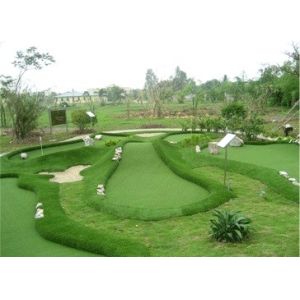 50mm Landscaping Artificial Grass 40-60mm Fake Grass Edging