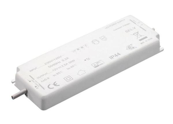IP44 Certified 30W Max C/V Ultra Thin 12V 1.5A LED Power Supply 24V, 36V LED