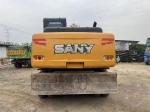 Used Sany SY155W Wheel Excavator with 0.6m3 Bucket Capacity and 3600 Working