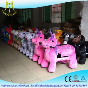 Wholesale Hansel Coin Operated Kiddie Ries For Sales Amusement Electric Animal Ride Kids Rides For Shopping Center from china suppliers