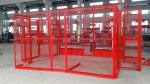 Material Construction Site Elevator Cage Hoist , Building Hoist