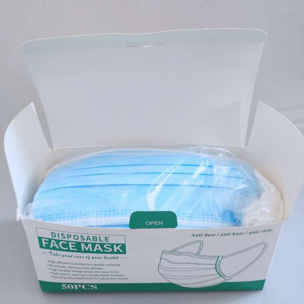 PP Material Disposable Protective Mask For Personal Care 17.5x9.5cm Dustproof