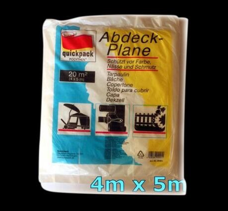 heavy-duty all purpose absorbent printed 6ft dropped,paint plastic drop cloth used for family, wholesale plastic drop cl