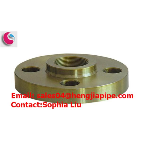ANSI threaded flanges dimensions