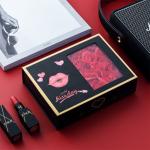 Luxury Black Cardboard Valentine'S Day Flower Gift Box 1.0 - 3.0mm Thickness