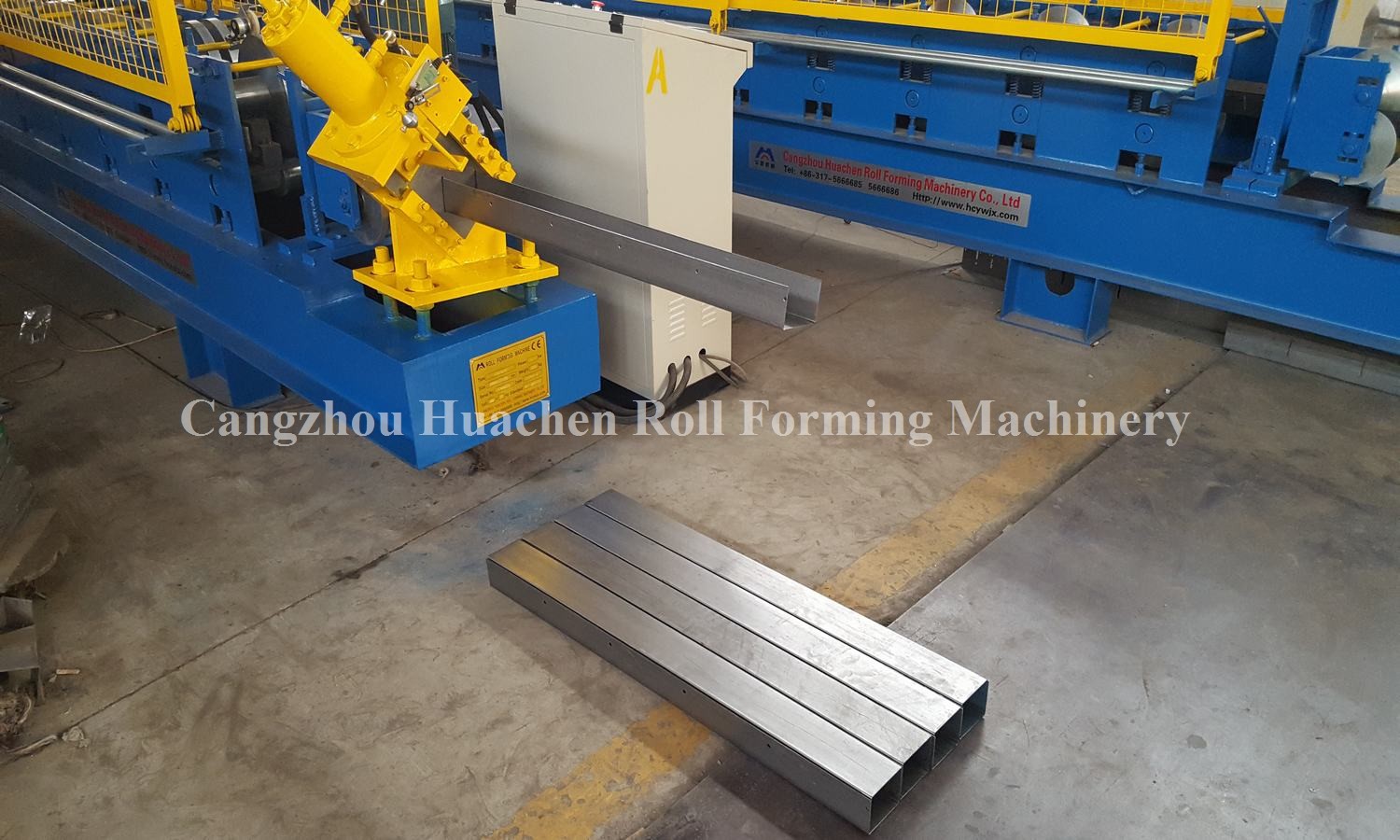 Professional Full C Lip Channel Purlin Roll Forming Machine High Efficiency