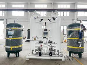 China Skid Mounted Liquid Nitrogen Generator 99% Cryogenic Nitrogen Generation Plant on sale