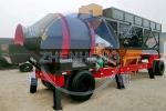 Industrial Automatic Mobile 75m3 Ready Mixed Concrete Batching Plant YHZM75