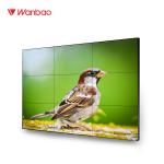 Multi panel tv wall display 49 inch split screen display touch screen large