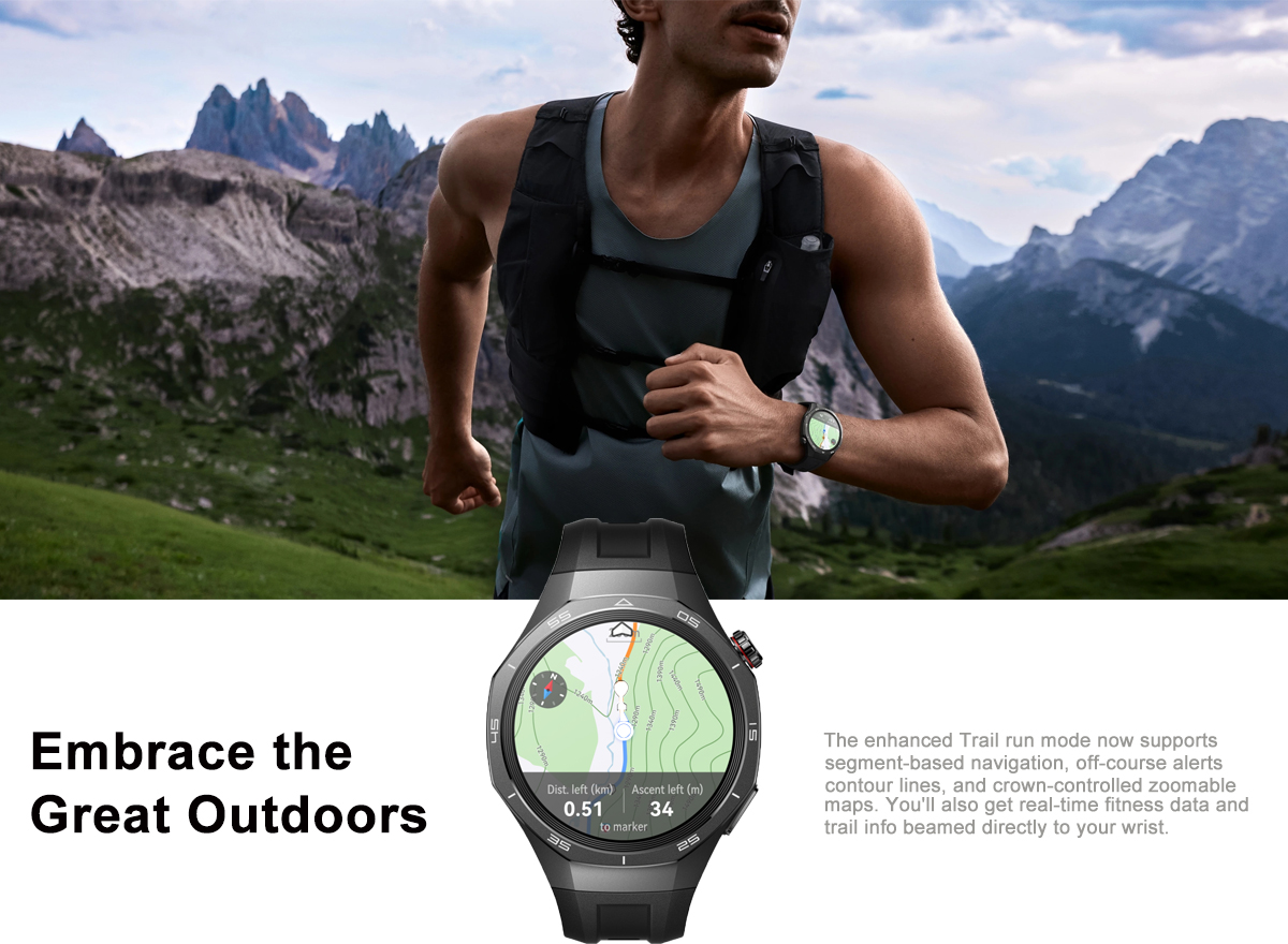 Hot Selling WATCH GT 5 Pro Smart Watch AMOLED Color Screen Sports Tracker Health Monitor Wristwatch