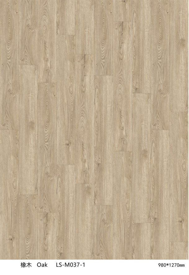 7''X48'' vinyl flooring sPC High Abrasion Anti Slip Waterproof Click GKBM LS-M037 Green