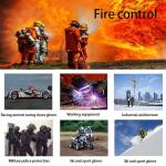 FR Viscose Fire Retardant Woven Fabric 1500D Waterproof Kevlar Cloth