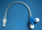 Disposable Medical Injection Supplies Three Way Stopcock With Extension Tube