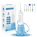 Portable Handheld Dental Water Flosser IPX7 Waterproof 30 Days Battery Life