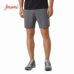 93% Nylon 7% Spandex 8 Inch Mens Activewear Bottoms Running Hiking Light
