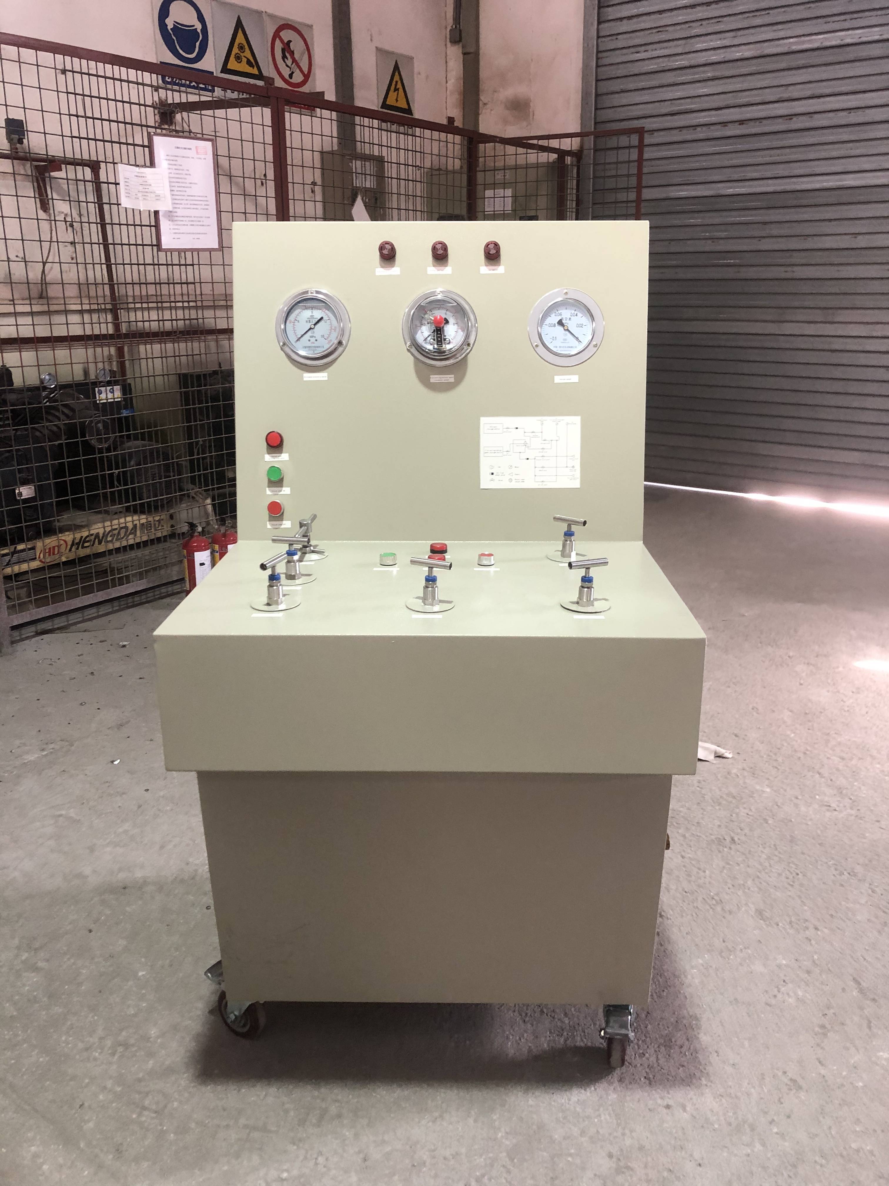 Efficient FM200 Filling Pump For Clean Agent Fire Extinguishers