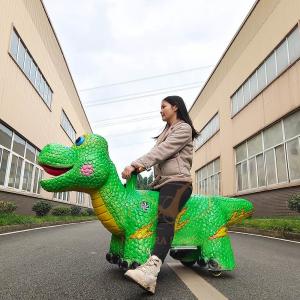 Wholesale Electric Remote Control Dinosaur Ride On Animatronic Dinosaur Ride 250W For Kids from china suppliers