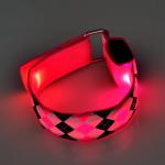 Nylon Fabric Armband LED Flashing leggings warning light band For Night Running