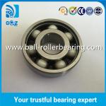 C3 Clearance Polyamide cage 6302 Hybrid Ceramic Ball Bearings ZrO2 Ceramic Balls