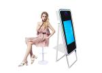 Floor Standing Selfie Mirror Photo Booth Kiosk Mirror Mirror Selfie Booth