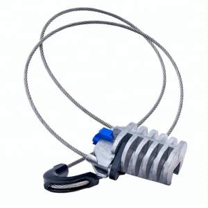 Wholesale 10KN ADSS Cable Fittings , Figure 8 Cable Tension Clamp from china suppliers