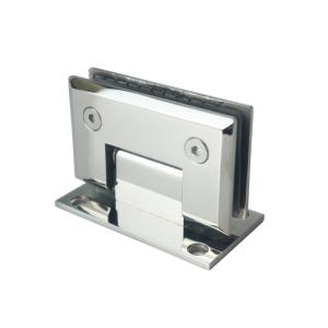 Wholesale Stainless Steel Frameless Glass Hinge for 90 Degree Bathroom Shower in Hotel Setting from china suppliers