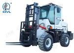 3 Ton Off Road Internal Combustion Forklift / Field Forklifts Rugged Mountain