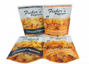 Wholesale Stand Alone Zipper Top Aluminized Popcorn Snack Bags from china suppliers