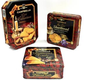 Wholesale Custom Printed Cookie Tin for Sale from china suppliers