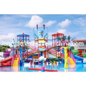 Wholesale 15m Height Large Splash Water Playground Fiberglass Water Play House OEM from china suppliers