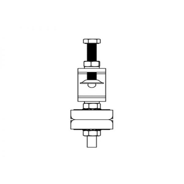 1 / 2 In Flexible Feeder Cable Clamp , Sturdy Double Holes Feeder Clamp Andrew