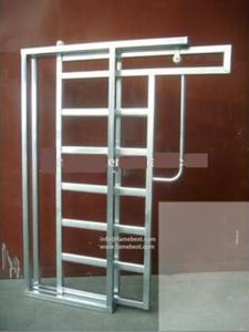 Wholesale Heat Treated Iron Sliding Sheep Gates Panels , Heavy Duty Corral Fence Panels from china suppliers