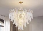 Modern Hotel Lighting Dining Room Luxury Glass Chandeliers Crystal Pendant Lamp