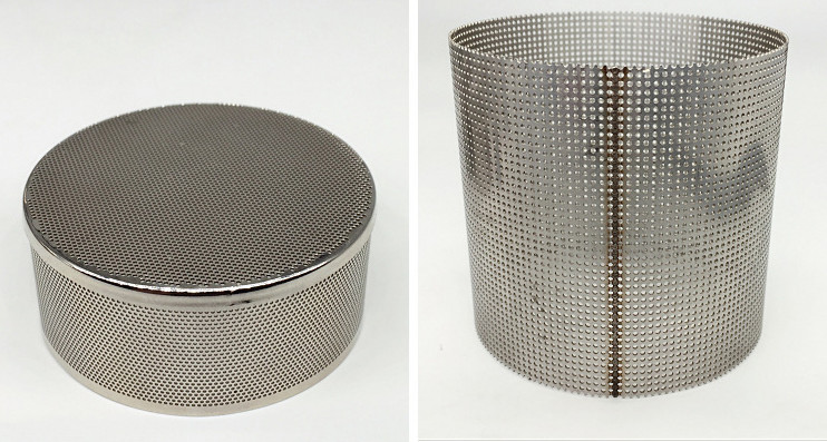 Aluminum Stainless Steel Perforated Metal Filter Tube For Water Well