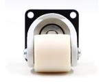 Mc Nylon 55mm Industrial Swivel Casters Flange Type Low Profile