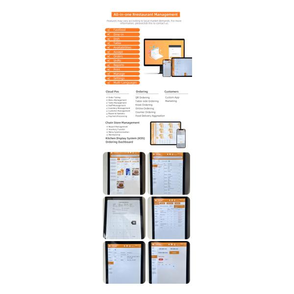 Hanbu Android 12 POS Terminal 4GB RAM 64GB SSD with Thermal Printer